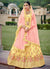 Yellow Multi Embroidery Traditional Lehenga Choli