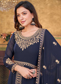 Buy Anarkali Pants Suit 