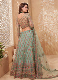 Green Designer Weddinng Lehenga Choli In Germany