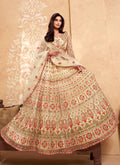 Off White Designer Weddinng Lehenga Choli In Canada