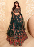 Green Designer Weddinng Lehenga Choli In Australia