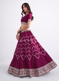 Buy Traditional Lehenga - Deep Wine Heavy Embroidered Designer Wedding Lehenga Choli