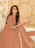 Peach Anarkali Suit In Australia