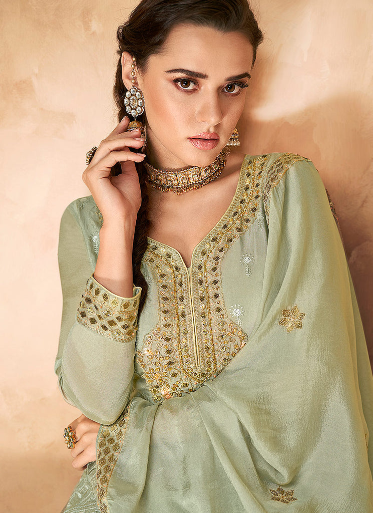 Designer Gharara Suit
