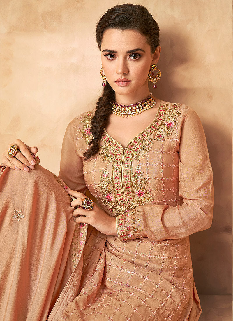 Designer Gharara Suit
