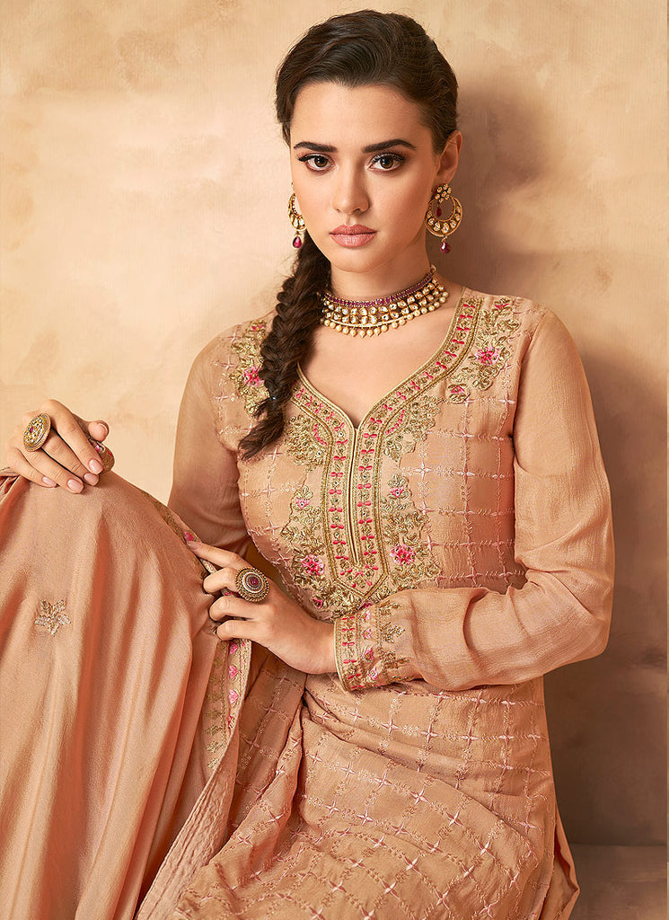 Designer Gharara Suit
