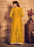 Yellow Jacket Style Pant Suit