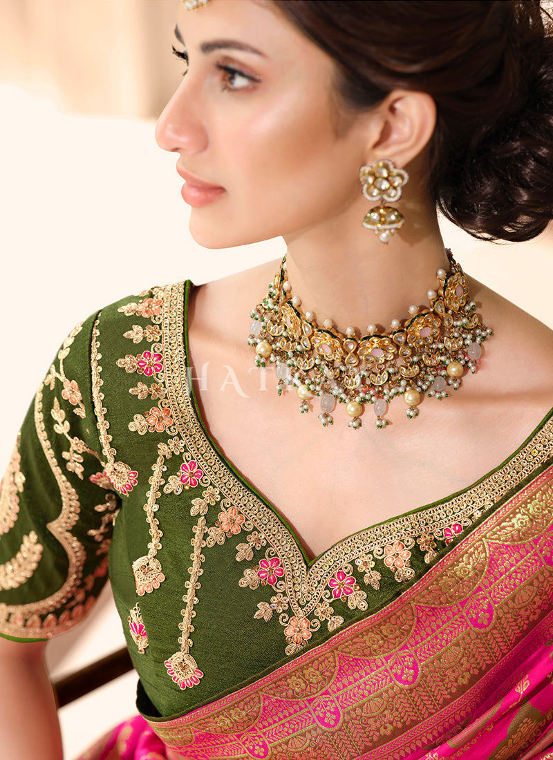 Buy Banarasi Silk Saree 