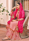 Soft Pink Gharara Suit