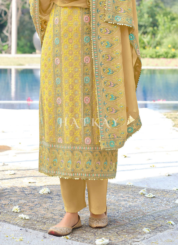 Buy Pakistani Pant Suit