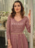 Buy Mauve Anarkali Suit