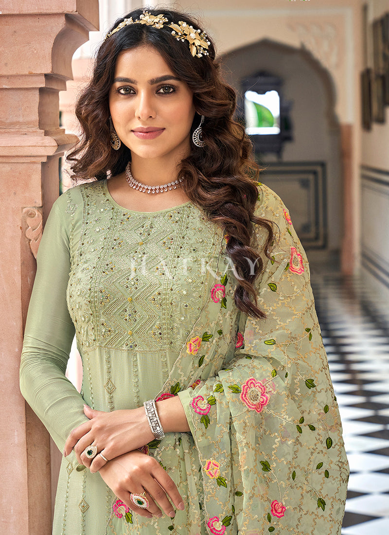 Buy Women Green Salwar Suit online in India – Joshindia