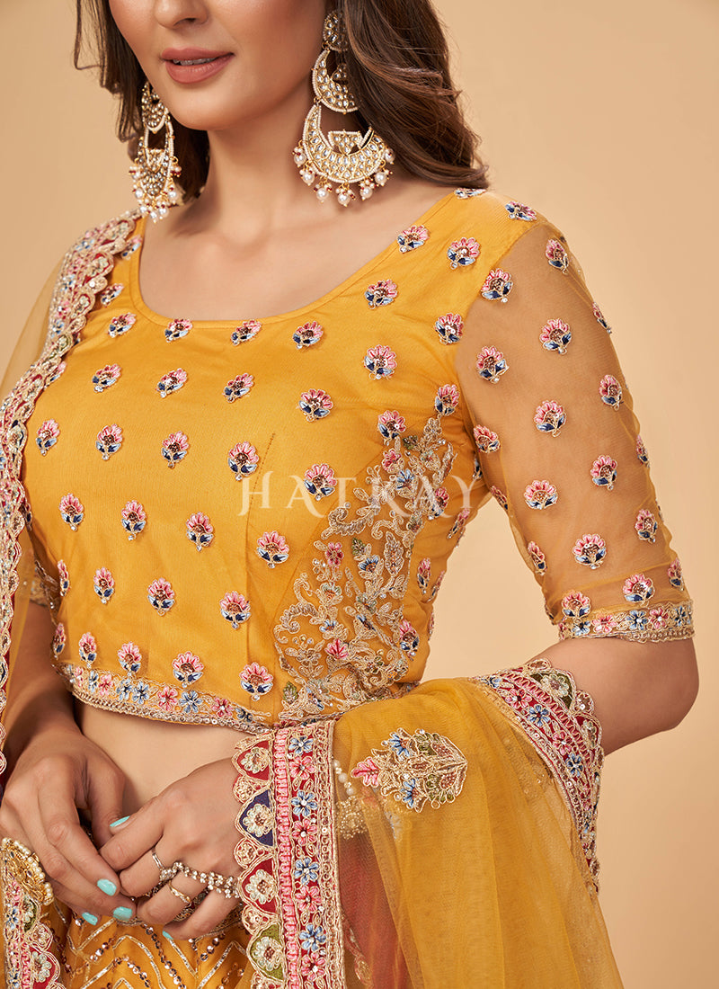 Buy Yellow Lehenga Choli