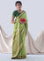 Green Two Tone Paithani Silk Saree