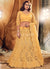 Yellow Designer Embroidery Wedding Lehenga Choli