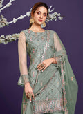Green Sharara Suit In Germany 