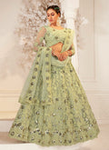 Mint Green Sequence Embroidered Lehenga