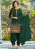 Green Sequence Embroidered Patiala Suit