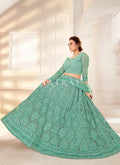 Buy Sea Green Lehenga Choli In USA UK Canada