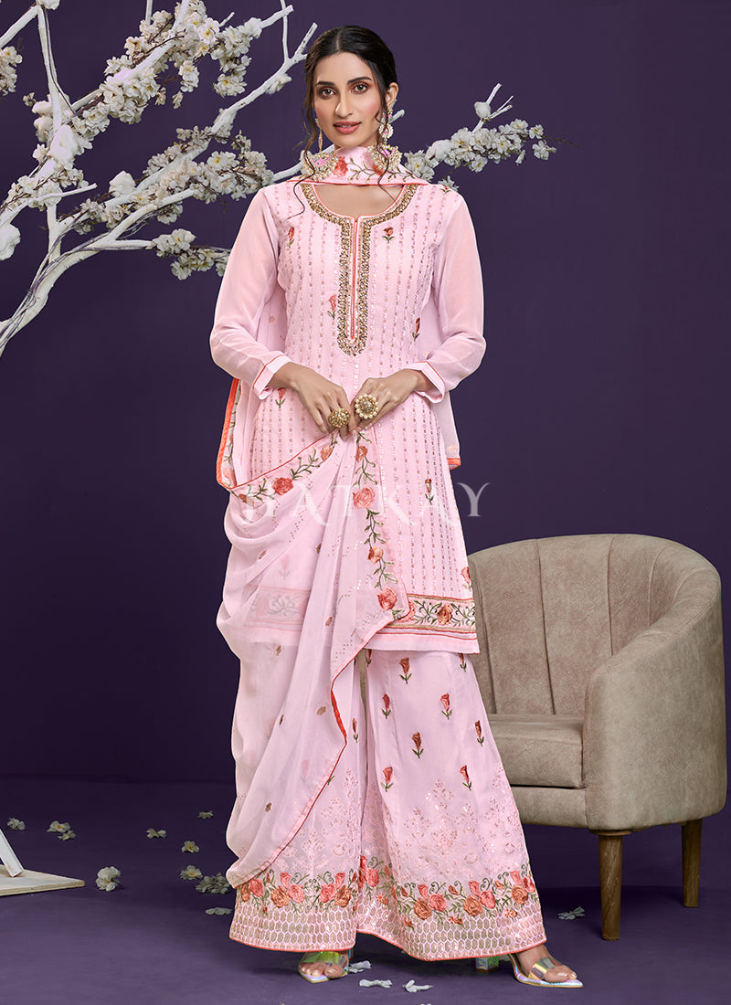 Designer Palazzo Suit