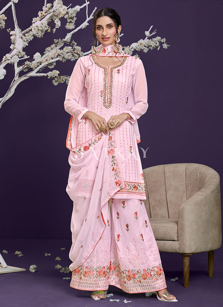 Designer Palazzo Suit