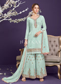Georgette Palazzo Suit