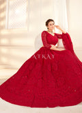Buy Red Lehenga Choli In USA UK Canada