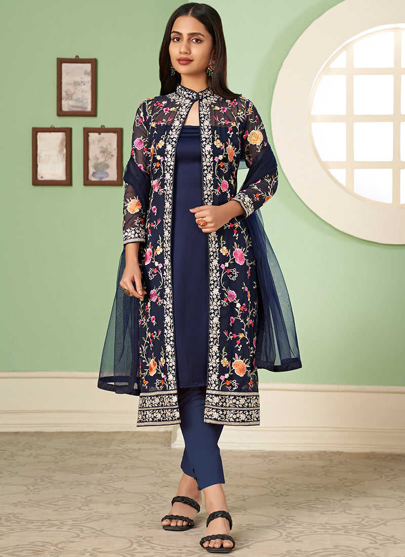 https://www.hatkay.com/collections/abaya-style-dress/products/blue-multi-floral-embroidery-jacket-style-pant-suit