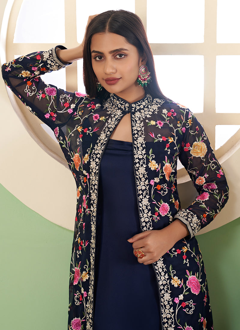 Buy Jacket Style Pant Suit 