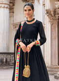 Black Anarkali Suit
