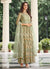 Mint Green Embroidered Designer Anarkali Suit