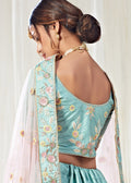 Lehanga Choli - Blue And Pink Lehenga Choli In usa uk canada
