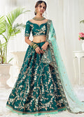 Green Designer Lehenga Choli