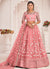 Deep Pink Traditional Embroidered Wedding Lehenga Choli