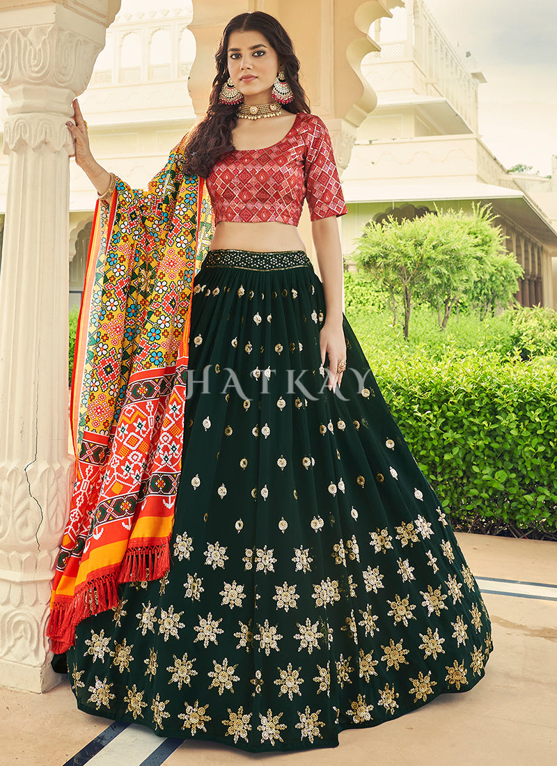 Pakistani Bridal Wear Red Blouse Lehenga - Mint Green Dupatta | Pakistani  bridal, Pakistani bridal wear, Bridal wear