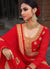 Bridal Red Zari Embroidered Anarkali Suit