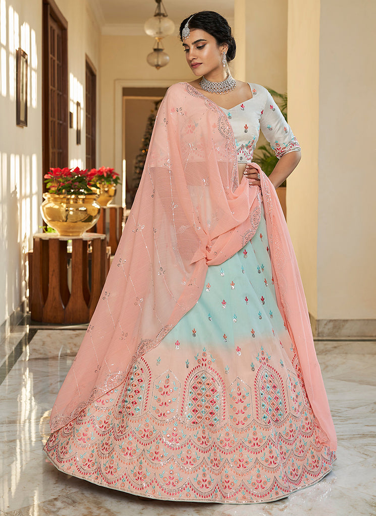 Shop Latest Bollywood Lehenga Online Free Shipping In USA, UK, Canada, Germany, Mauritius, Singapore With Free Shipping Worldwide.