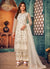 Off White Embroidered Pakistani Salwar Suit