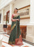 Dark Green Patola Silk Saree