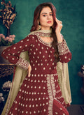 Bridal Red Anarkali Suit In Germany