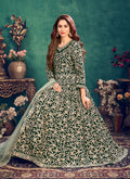 Green Anarkali Suit In USA