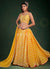 Yellow Embroidery Traditional Lehenga Choli