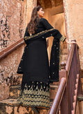 Black Golden Wedding Palazzo Suit In Australia