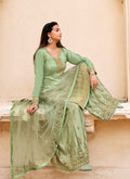Green Wedding Palazzo Suit In Germany