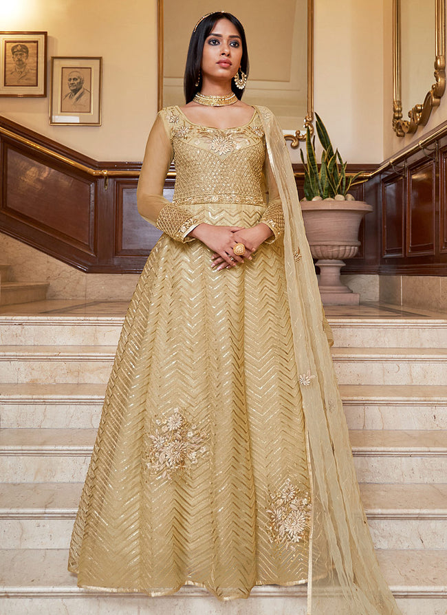 Light Gold Gown