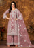 Light Purple Embroidered Pakistani Palazzo Suit