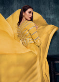 Yellow Designer Gown 