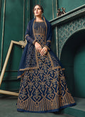 Navy Blue Anarkali Suit In USA