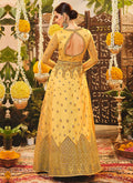 Yellow Anarkali Suit