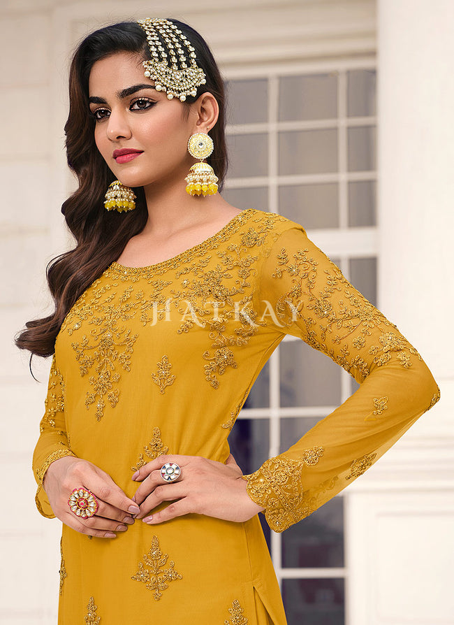 50+ Latest & Best Haldi Outfit & Dress Ideas for Brides Inspired by  Pinterest